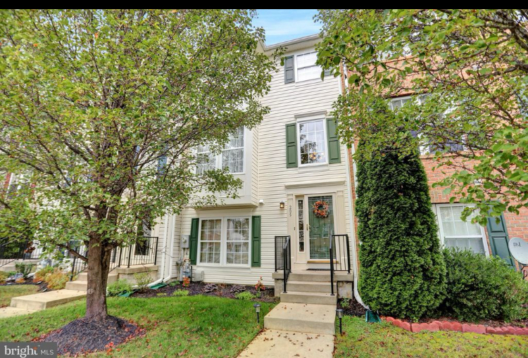 Front exterior view of 205 Bald Eagle Way in Belcamp Maryland